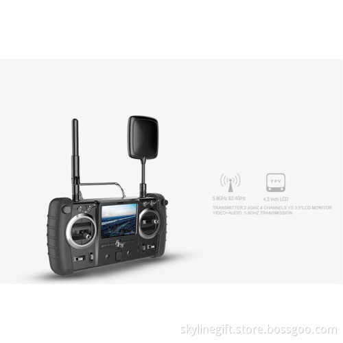 Hubsan H301S 2.4g 4ch brushless toys helicopter spy camera with 5.8G transmiter